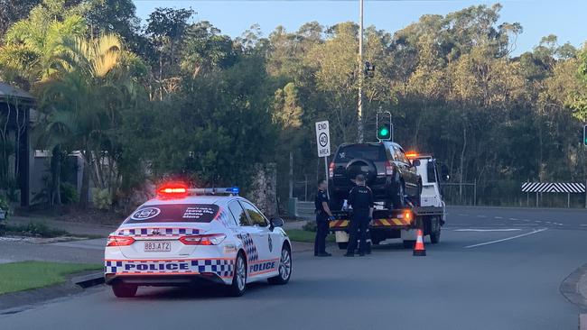 Police have arrested a man on Fitzwilliam Drv, Sippy Downs, in connection to the alleged murder of a woman at Dicky Beach. Picture: Sam Turner