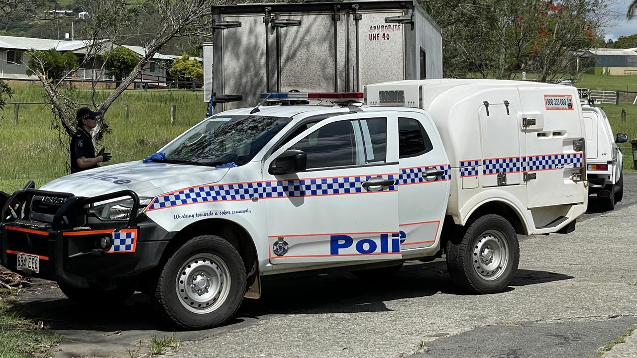 Police descend on Bruce Hwy park after body found in vehicle