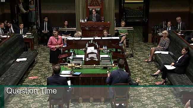 Question Time in NSW Parliament was a contentious affair on Tuesday.