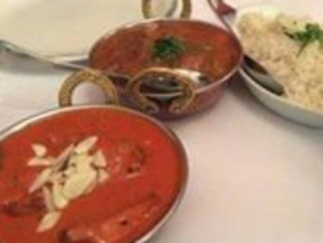 Butter chicken at Mehfil Indian restaurant.