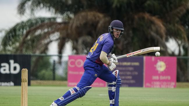 Frankston Peninsula all-rounder Brodie Symons. Picture: Valeriu Campan