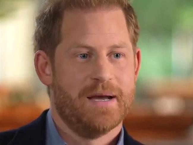 Prince Harry on Good Morning America with host Michael Strahan