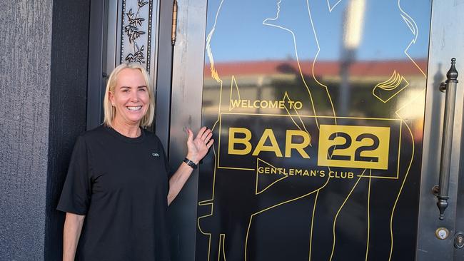 Catriona Sawtell is "excited" to open Mackay's newest strip club tonight. Picture: Estelle Sanchez