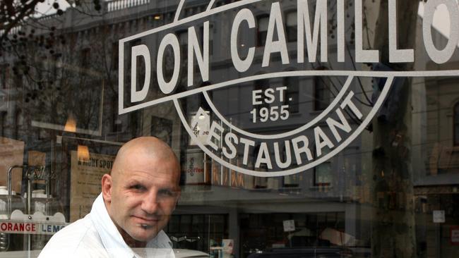 Sam Greco at Don Camillo restaurant.