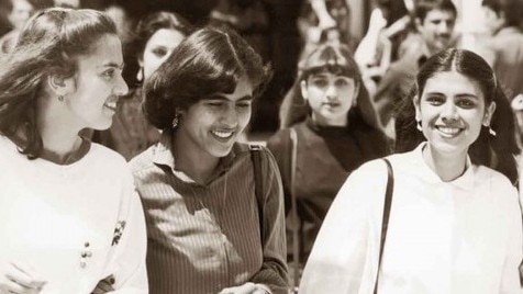 Female students at the Polytechnical University in Kabul in 1975. Picture: Getty Images