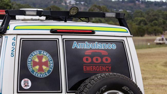 Queensland Ambulance Service generic ambulance. Picture: Dominic Elsome