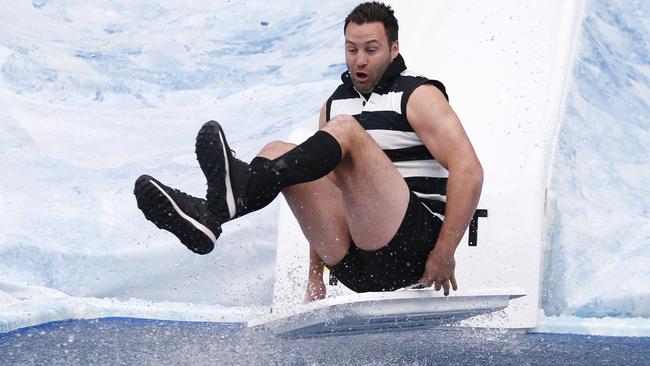 Jimmy Bartel is one of dozens of AFL stars who have participated in the Big Freeze. Picture: AAP