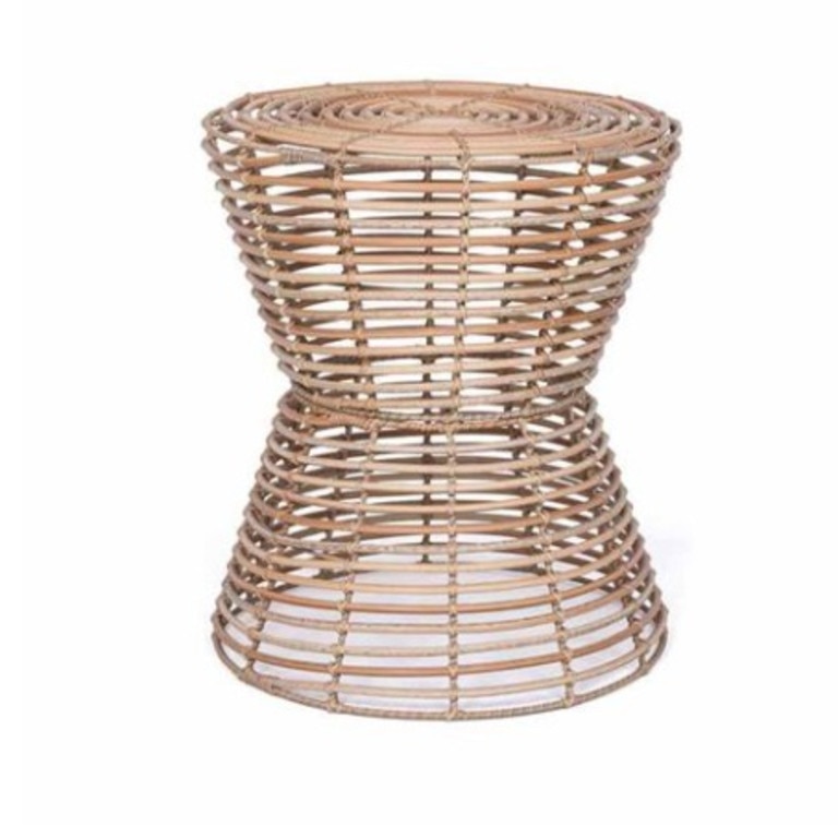 Woven side table for $35. Picture: Supplied