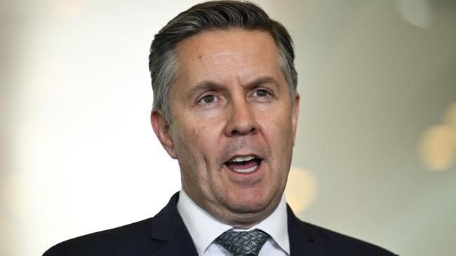 Health and Aged Care Minister Mark Butler. Picture: NewsWire / Martin Ollman