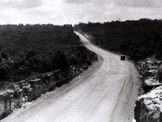 Wakehurst Parkway in the mid - 1940's Picture: SUPPLIED