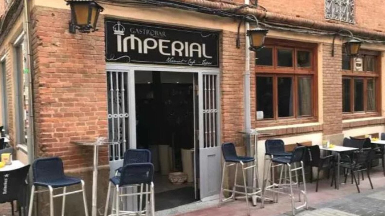 The man was charged extra for table service at the Imperial Bar in Zamora, Spain.