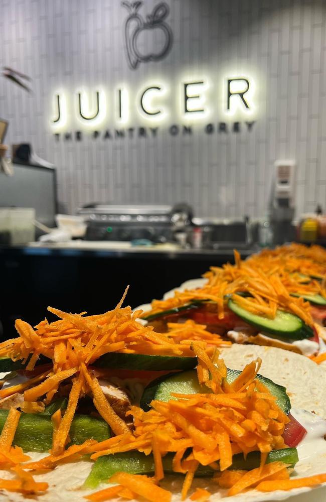 The Pantry on Grey also offered juices. Picture: Facebook.