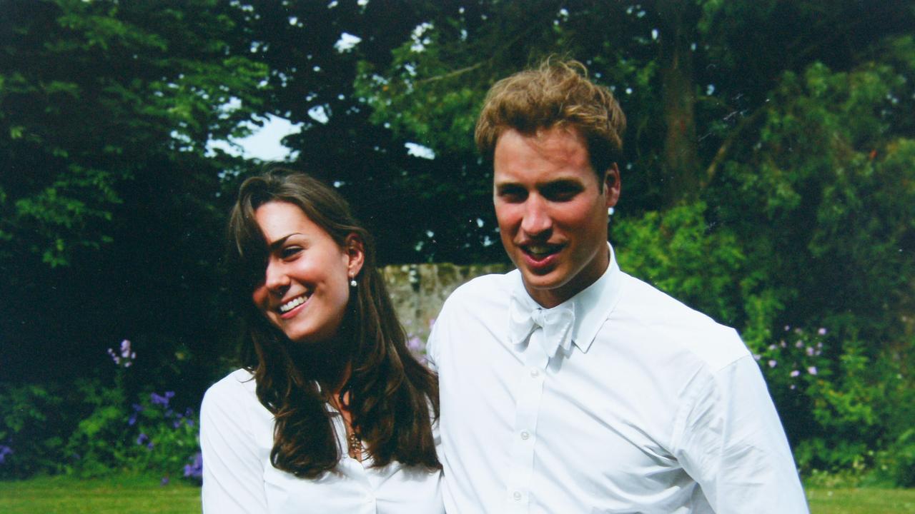 The Prince and Princess of Wales at their graduation ceremony at St Andrew's University in Scotland on June 23, 2005. Picture: Middleton Family/Clarence House via GettyImages