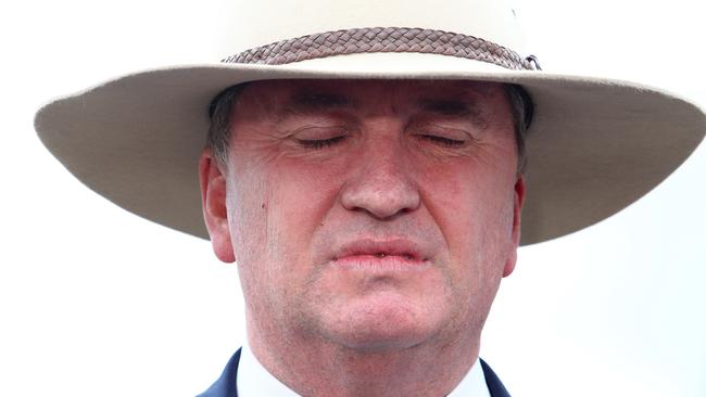 Mr Joyce announced that he will resign from his position as Nationals Party Leader and Deputy Prime Minster. Picture: Hollie Adams/The Australian