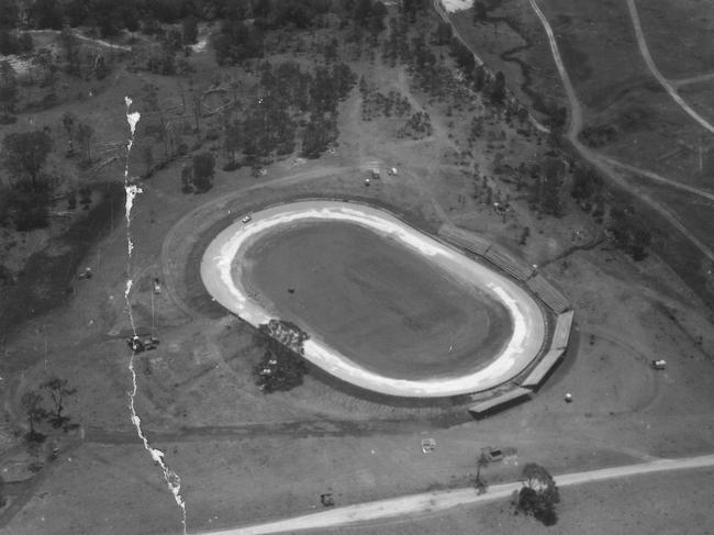 Archerfield Speedway taken on in 1964. Picture: Courier Mail