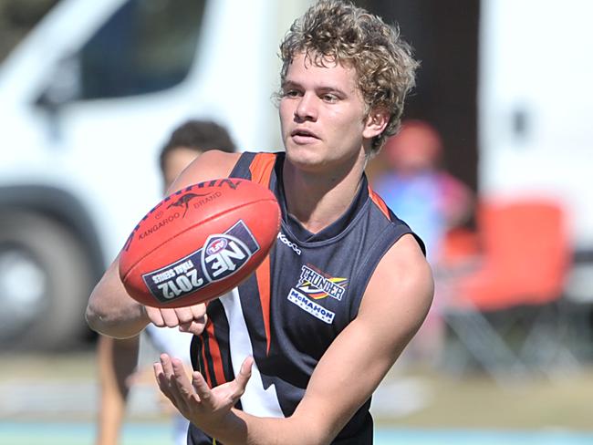 Anderson playing for NT Thunder in 2012.