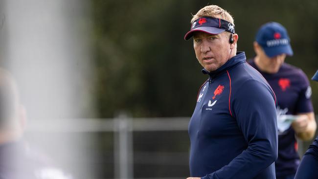 Sydney Roosters coach Trent Robinson has tested positive to Covid-19. Picture: Roosters Digital