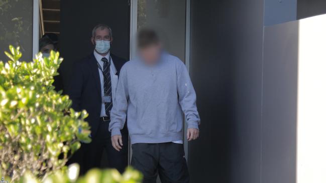 Brett Finch was arrested at San Souci and taken to Kogarah Police Station. Picture: NSW Police