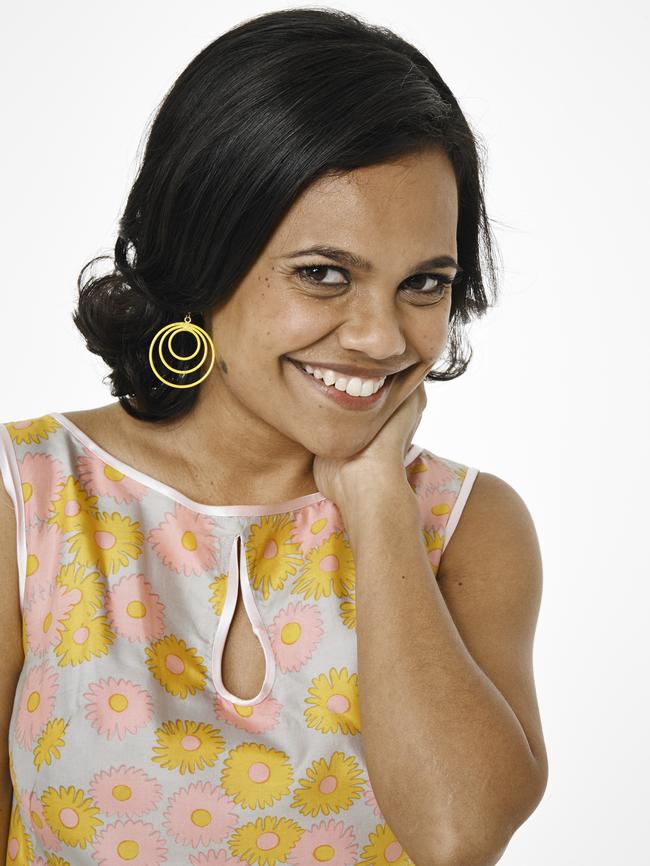 Love child ... Actor Miranda Tapsell is up for the Graham Kennedy outstanding newcomer. Picture: Channel 9