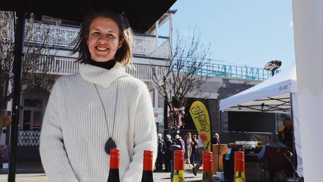 Jillian Plant from Balancing Heart Vineyard at Celebration of Local Flavours (Photo: Zilla Gordon).