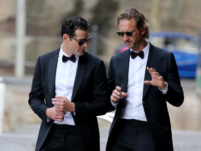 Dan Rosen and Justin Hemmes. Picture: Stephen Cooper