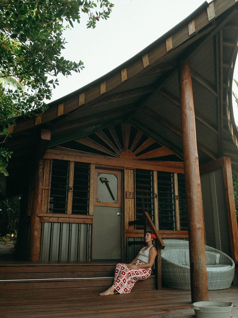 Influencer Ashley Swallow travelled to Fiji with Jetstar. Picture: Instagram: @ashleyswallow