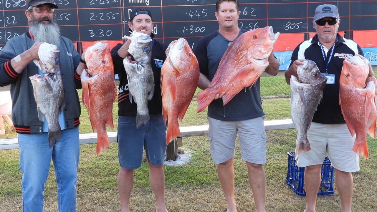 07/06/2023 - Some of the big catches from the 2022 Rainbow Beach Family Fishing Classic. Picture: supplied