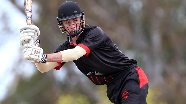 Connor Rutland in action for Essendon. Picture: Hamish Blair