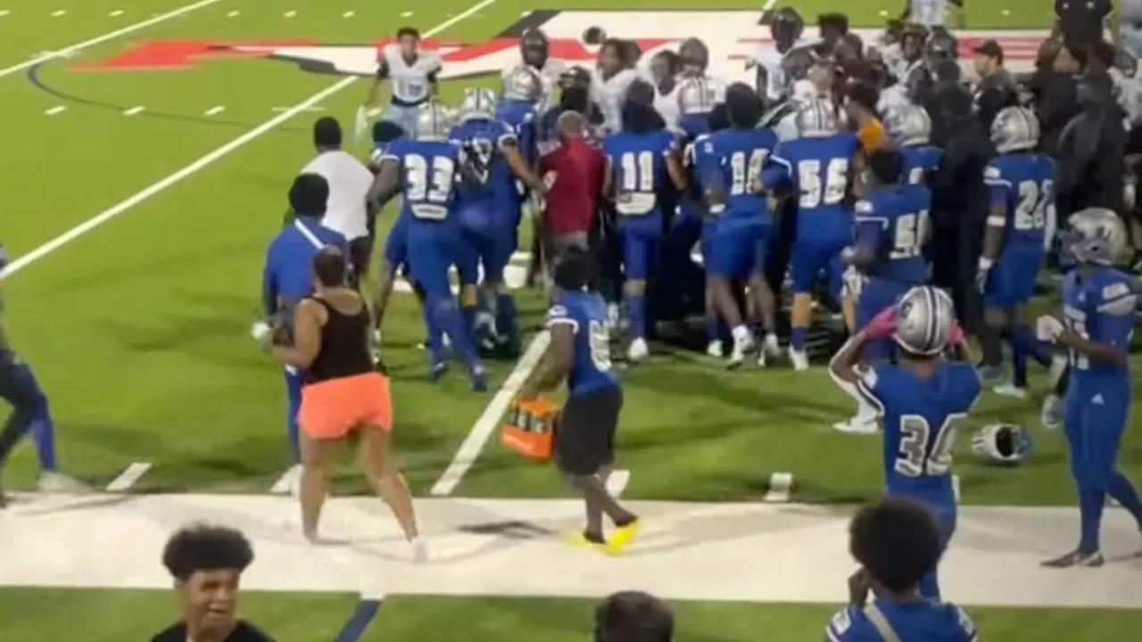 NFL Texas High School Football Fight Video, Every Player Ejected In ...