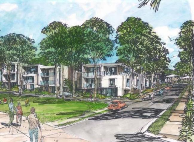 Mirvac proposed a major residential development in West Pennant Hills with 200 townhouses and 400 apartments have .