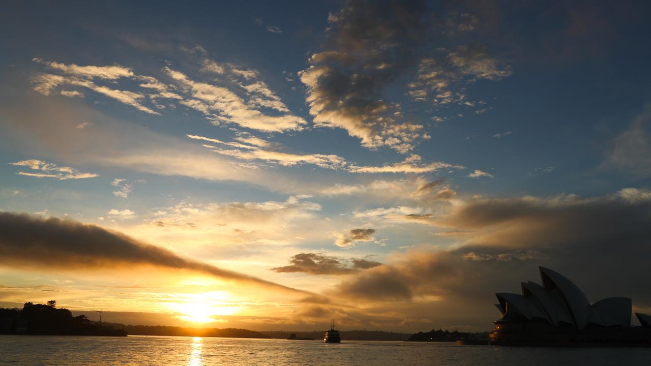 Sydney will experience a dramatic 10 degree drop in just a few days, with Friday’s 30c weather giving way to temperatures in the low 20s by Monday. Picture John Grainger