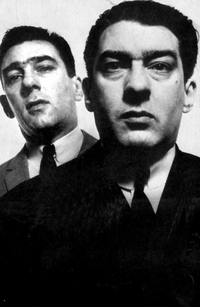 The Kray twins (Reggie, left, and Ronnie, right) are a part of British crime folklore.