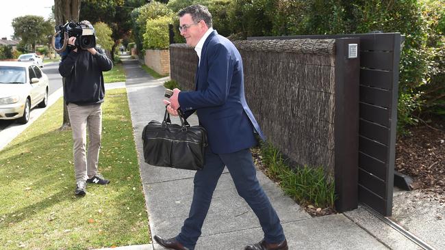 Former Victorian premier Daniel Andrews. Picture: Josie Hayden