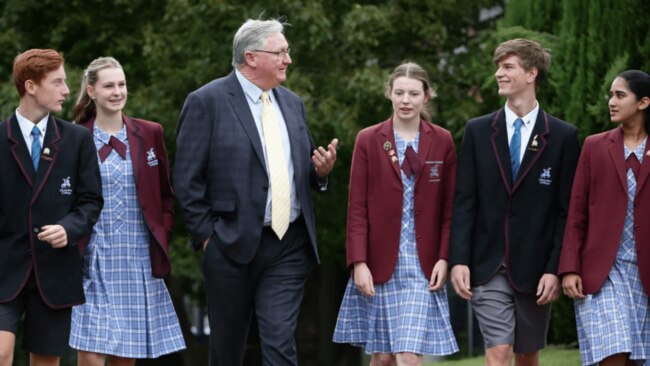 Principal Greg Miller backed the move. Picture: Chevalier College