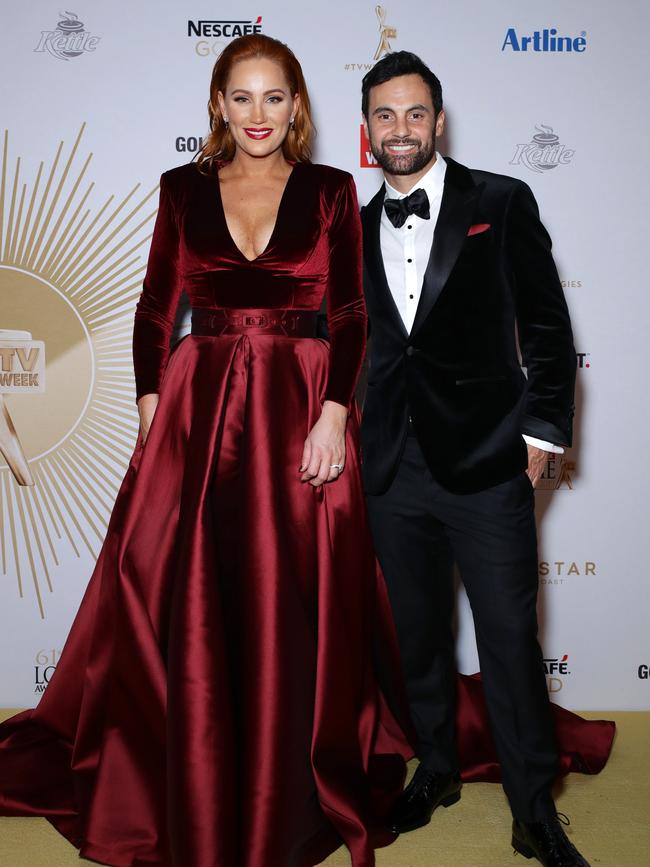 MAFS Jules Robinson and Cameron Merchant. Picture: Matrix