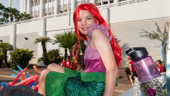 Ariel at A Very Darwin Christmas Pageant. Picture: Pema Tamang Pakhrin