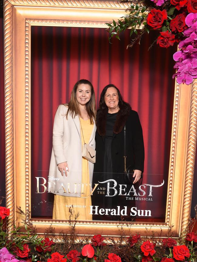 Opening night: Beauty and The Beast at Her Majestys Theatre, Melbourne. Picture: Josie Hayden