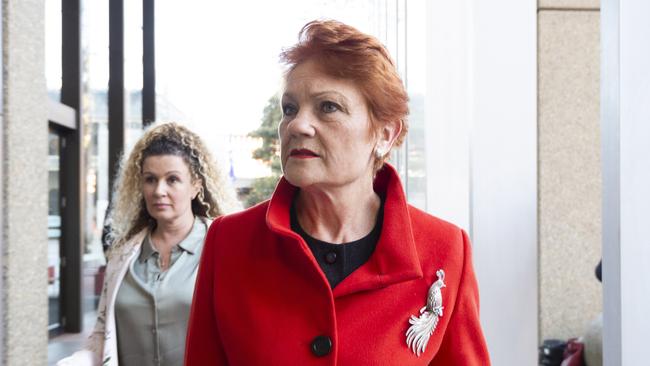 Senator Pauline Hanson. Picture: NewsWire / Monique Harmer