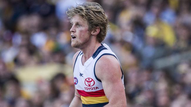 Rory Sloane’s Adelaide future hangs in the balance.