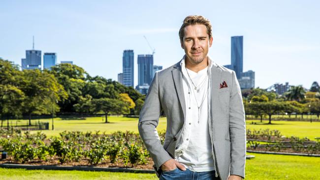 Hugh Sheridan in Brisbane. Picture: Richard Walker