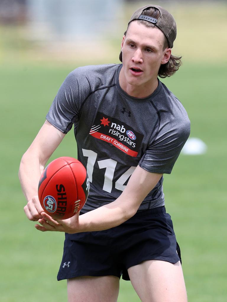 Henry Walsh is the brother of Carlton’s Sam Walsh. Picture: Michael Klein