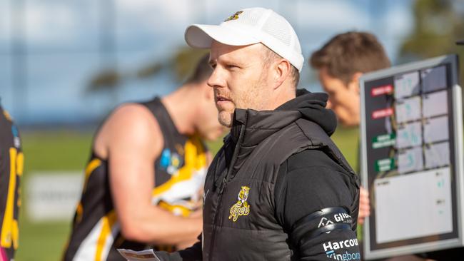 Trent Baumeler believes the Tigers best is well and truly good enough to give TSL finals a shake. Picture: Linda Higginson