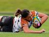 Sevens heaven! Australian schoolgirl footy guns on special mission