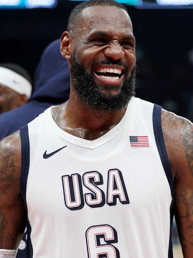 LeBron just keeps on making history. (Photo by Christopher Pike/Getty Images)