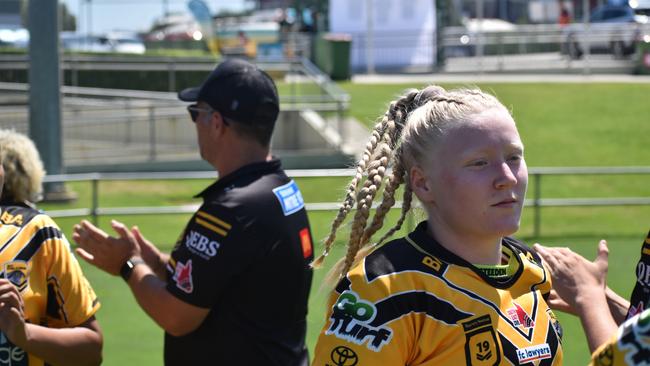 Harvey Norman under 19s game between the Ipswich Jets and Sunshine Coast Falcons. Saturday March 4, 2023. Picture, Nick Tucker.