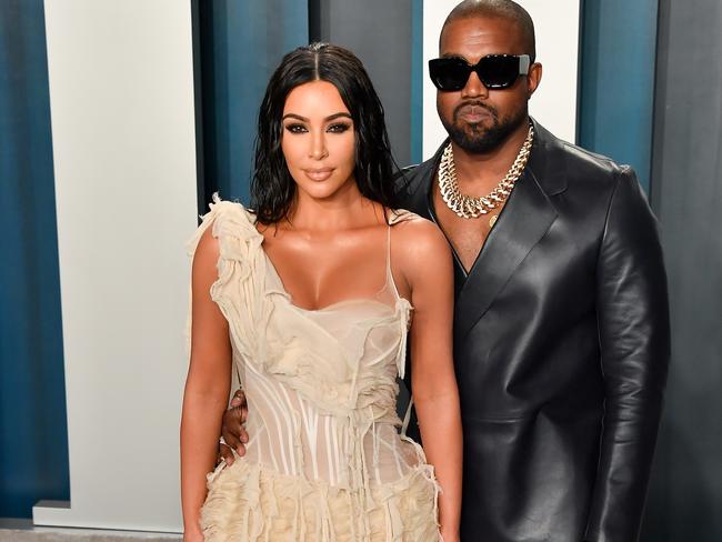 Kim Kardashian is reportedly considering filing for sole custody of her four children with Kanye West. Picture: Getty Images