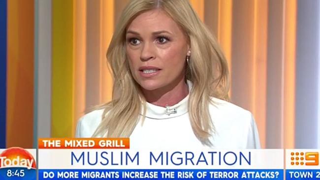 Sonia Kruger wants Australia to close its borders to Muslims. Picture: Today
