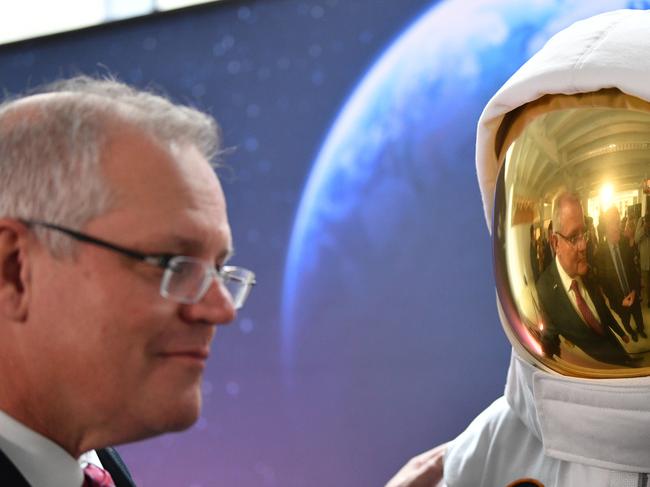 Prime Minister Scott Morrison, pictured at Lot Fourteen in February, is expected to sign an agreement with Japan on space research cooperation on Thursday. Picture: AAP