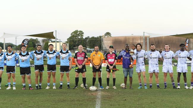 Sharks vs Darwin Brothers' Humpty Dumpty Foundation round of 2022 NRLNT season. Picture: (A)manda Parkinson