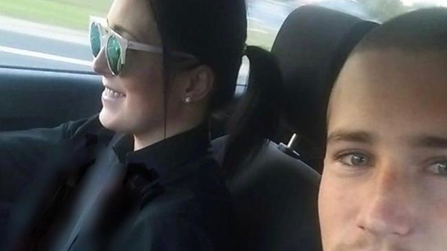 An inquest was held before deputy state coroner Stephanie Gallagher in Cairns into the death of Luke Brian Gilbert, 24, pictured with his mother Nicola Gilbert. Luke was shot three times in the chest by police at Airlie Beach on October 1, 2022. Picture: Supplied